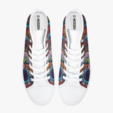 Crake High Top Green Ape laced custom prints canvas shoes at RM MYR289