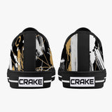 Crake Low Top Kuso laced custom prints canvas shoes at RM MYR289