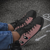 Crake High Top Smiley Face laced custom prints canvas shoes at RM MYR289