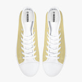 Crake High Top Flaxen laced high top plain color canvas shoes at RM MYR289