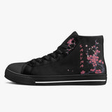 Crake High Top Sakura Tree laced custom prints canvas shoes at RM MYR289