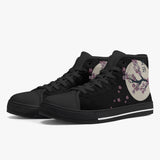 Crake High Top Moon Sakura laced custom prints canvas shoes at RM MYR289