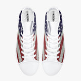 Crake High Top USA laced custom prints canvas shoes at RM MYR289