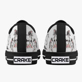 Crake Low Top Unicorns laced custom prints canvas shoes at RM MYR289