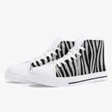 Crake High Top Zebra laced custom prints canvas shoes at RM MYR289