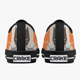 Crake Low Top Polygon Cats laced custom prints canvas shoes at RM MYR289