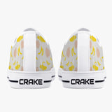 Crake Low Top Bananas laced custom prints canvas shoes at RM MYR289