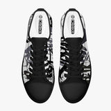 Crake Low Top Sapporo laced custom prints canvas shoes at RM MYR289