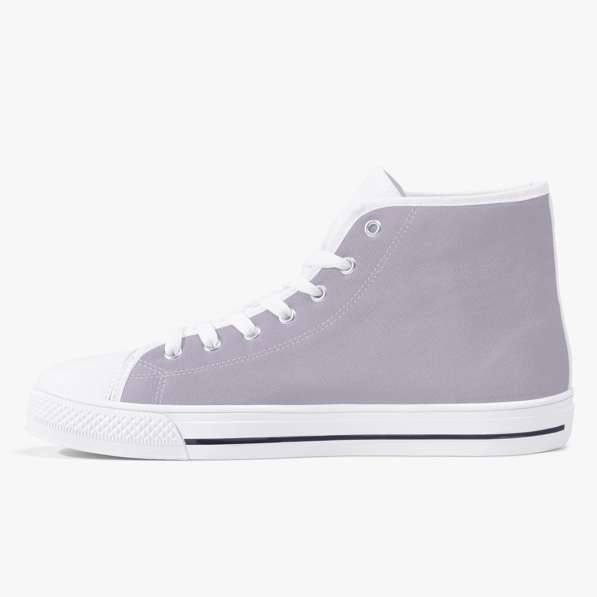 Crake High Top Cloud laced high top plain color canvas shoes