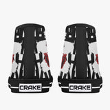 Crake High Top The Clown laced custom prints canvas shoes at RM MYR289