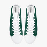 Crake High Top Dark Green laced high top plain color canvas shoes at RM MYR289