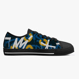 Crake Low Top Sunset laced custom prints canvas shoes at RM MYR289