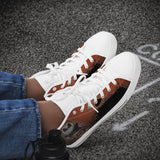 Crake High Top Suns laced custom prints canvas shoes at RM MYR289