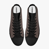 Crake High Top Cocoa laced high top plain color canvas shoes at RM MYR289