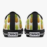 Crake Low Top Pineapples laced custom prints canvas shoes at RM MYR289