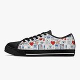 Crake Low Top William Hawks laced custom prints canvas shoes at RM MYR289