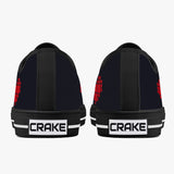 Crake Low Top Love laced custom prints canvas shoes at RM MYR289