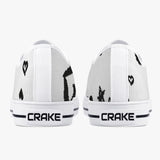 Crake Low Top Star and Love Graffiti laced custom prints canvas shoes at RM MYR289