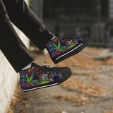Crake High Top Green Ape laced custom prints canvas shoes at RM MYR289