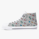Crake High Top Donovan laced custom prints canvas shoes at RM MYR289