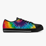 Crake Low Top Rainbow laced custom prints canvas shoes at RM MYR289
