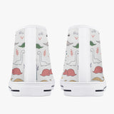 Crake High Top Dinosaurs laced custom prints canvas shoes at RM MYR289