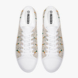 Crake Low Top Rabbits and Carrots laced custom prints canvas shoes at RM MYR289