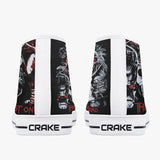 Crake High Top The Beast laced custom prints canvas shoes at RM MYR289