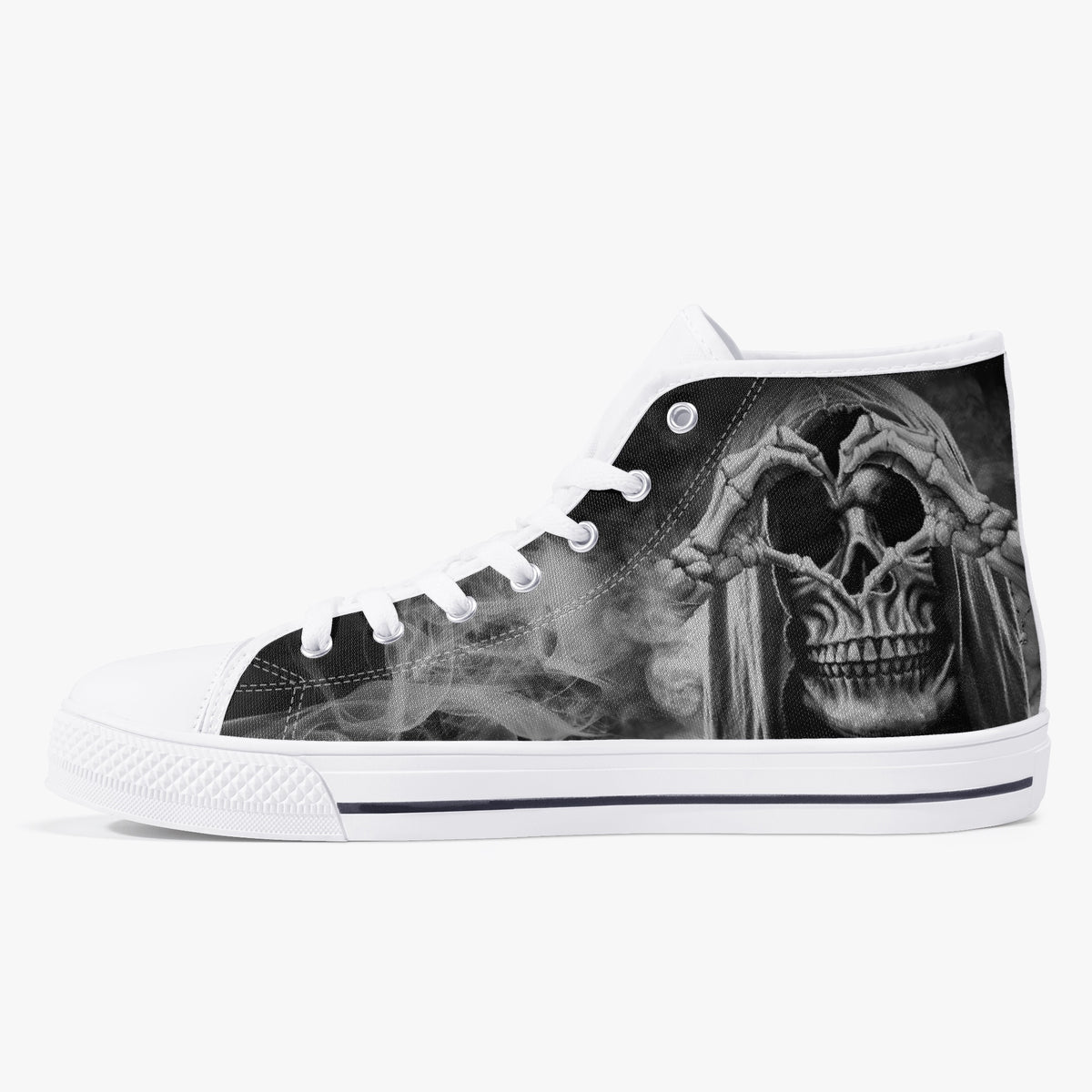 Crake High Top Dark Lord laced custom prints canvas shoes