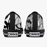 Crake Low Top Sapporo laced custom prints canvas shoes at RM MYR289