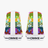 Crake High Top Corgis laced custom prints canvas shoes at RM MYR289