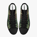 Crake High Top Camo laced custom prints canvas shoes at RM MYR289