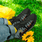 Crake High Top Godzilla laced custom prints canvas shoes at RM MYR289