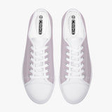 Crake Low Top Light Purple laced low top plain color canvas shoes at RM MYR289