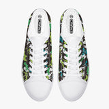 Crake Low Top Modern Art laced custom prints canvas shoes at RM MYR289