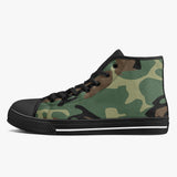 Crake High Top Camo laced custom prints canvas shoes at RM MYR289