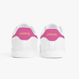 Crake Frida - Lips laced minimalist unisex white sneakers at RM MYR289