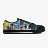 Crake Low Top Marine Mom laced custom prints canvas shoes at RM MYR289