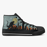 Crake High Top Godzilla laced custom prints canvas shoes at RM MYR289