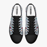 Crake Low Top Ambulances laced custom prints canvas shoes at RM MYR289