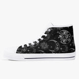 Crake High Top Sun and Moon laced custom prints canvas shoes at RM MYR289
