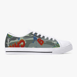 Crake Low Top Gradual laced custom prints canvas shoes at RM MYR289