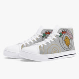 Crake High Top Egger Plate laced custom prints canvas shoes at RM MYR289