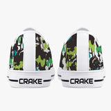 Crake Low Top Modern Art laced custom prints canvas shoes at RM MYR289