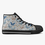 Crake High Top Butterflies laced custom prints canvas shoes at RM MYR289