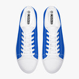 Crake Low Top Blue laced low top plain color canvas shoes at RM MYR289