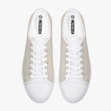 Crake Low Top Pigeon Grey laced low top plain color canvas shoes at RM MYR289