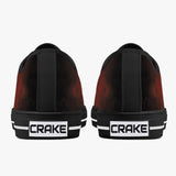 Crake Low Top Smoking Kills laced custom prints canvas shoes at RM MYR289