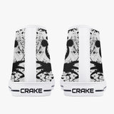 Crake High Top Scarecrow laced custom prints canvas shoes at RM MYR289