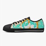 Crake Low Top Peters Painting laced custom prints canvas shoes at RM MYR289